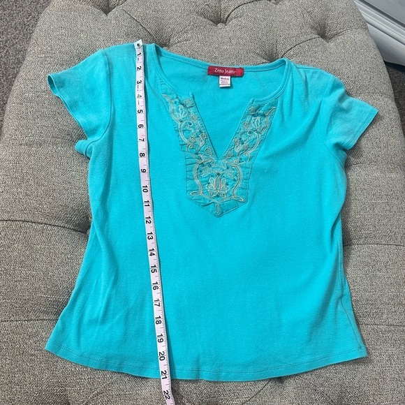 Y2K Embroidered/Sequin Tee - Picture 12 of 12